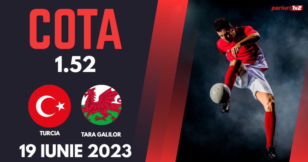 Turcia – Tara Galilor, Ponturi Pariuri Fotbal preliminarii EURO 2024, 19.06.2023