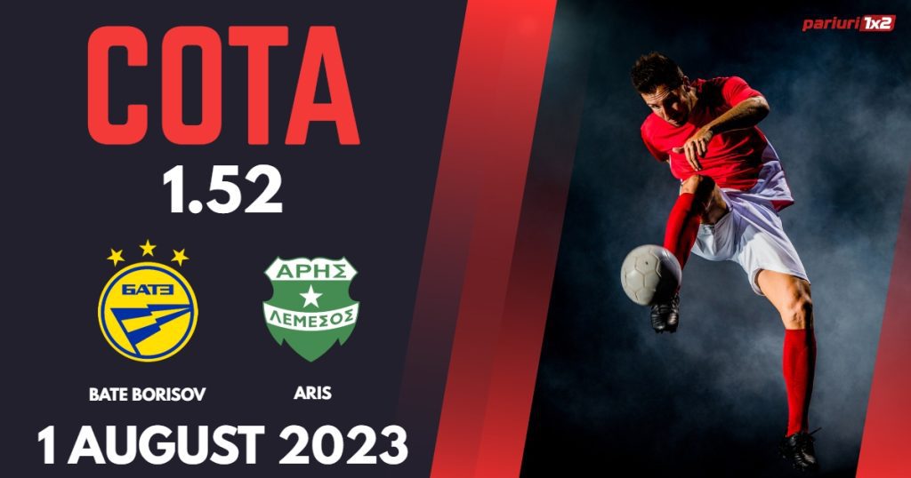 BATE – Aris Limasol, Ponturi Pariuri Liga Campionilor, 01.08.2023