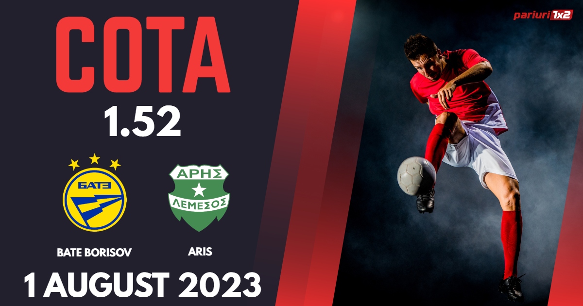 BATE - Aris Limasol, Ponturi Pariuri Liga Campionilor, 01.08.2023