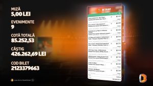 BILET PARIURI BETANO