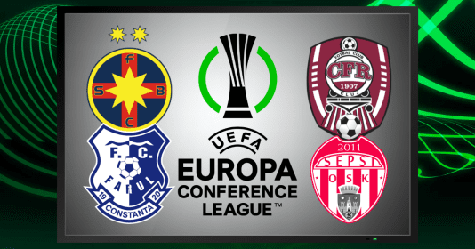 Cine televizează meciurile echipelor FCSB, Sepsi, CFR Cluj si Farul in Conference League