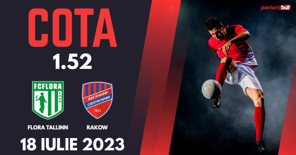 Flora – Rakow, Ponturi Pariuri Fotbal Liga Campionilor, 18.07.2023