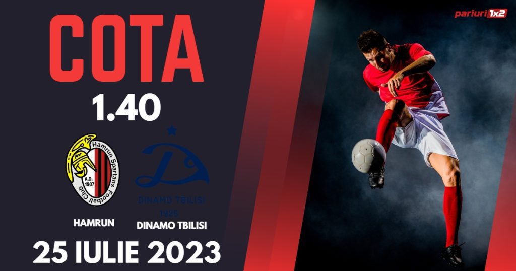 Hamrun Spartans – Dinamo Tbilisi: Ponturi Pariuri Fotbal Conference League, 25.07.2023 »»