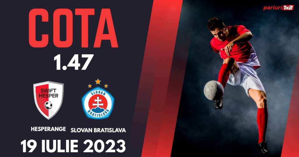 Hesperange – Slovan Bratislava, Ponturi Pariuri Fotbal Liga Campionilor, 19.07.2023