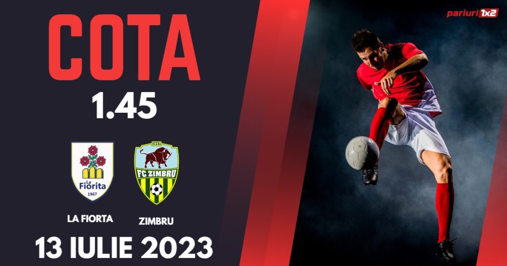 La Fiorita – Zimbru Chișinău: Ponturi Pariuri Fotbal Europa Conference League, 13.07.2023 »»