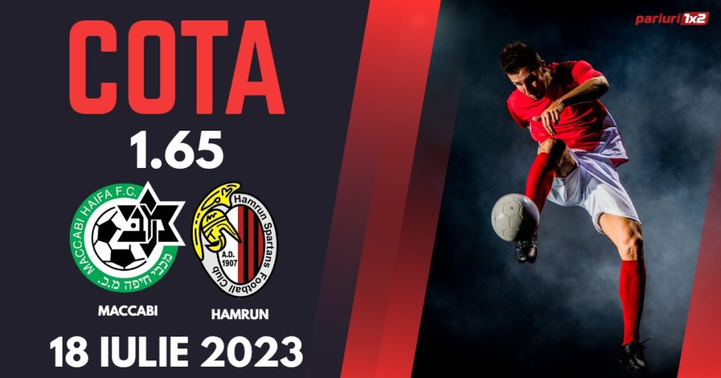 Maccabi Haifa – Hamrun Spartans: Ponturi Pariuri Fotbal Liga Campionilor, 18.07.2023 »»