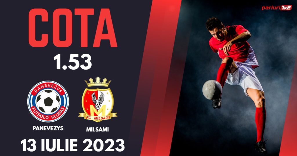 Panevezys – Milsami, Ponturi Pariuri Fotbal Conference League, 13.07.2023
