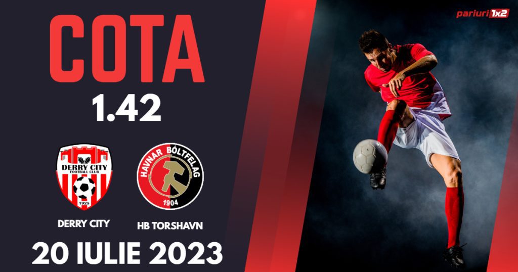 Derry City – HB Torshavn, Ponturi Pariuri Fotbal Conference League, 20.07.2023
