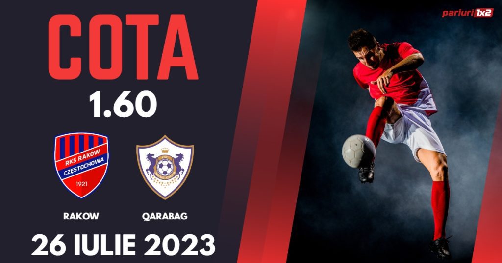 Rakow – Qarabag, Ponturi Pariuri Fotbal Liga Campionilor, 26.07.2023