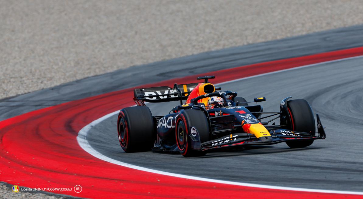 01 VERSTAPPEN Max (nld), Red Bull Racing RB19, action during the Formula 1 AWS Gran Premio de Espana 2023, 7th round of