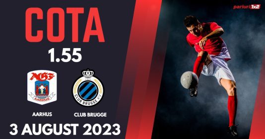 Aarhus - Club Brugge, Ponturi Pariuri Conference League, 03.08.2023