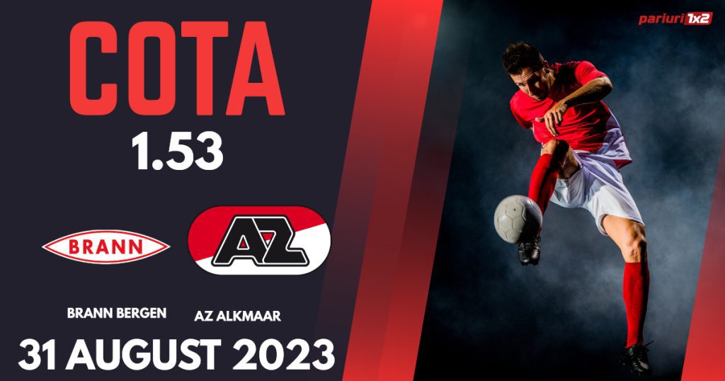 SK Brann – AZ Alkmaar, Ponturi Pariuri Fotbal Europa Conference League, 31.08.2023