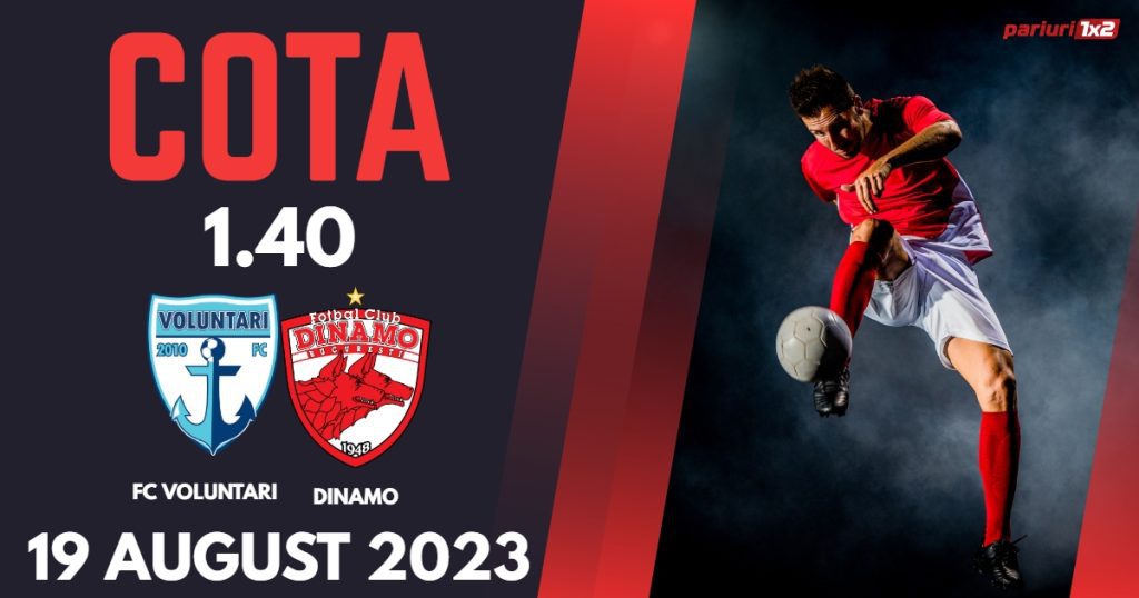FC Voluntari – Dinamo: Ponturi Pariuri SuperLiga, 19 august 2023 »»