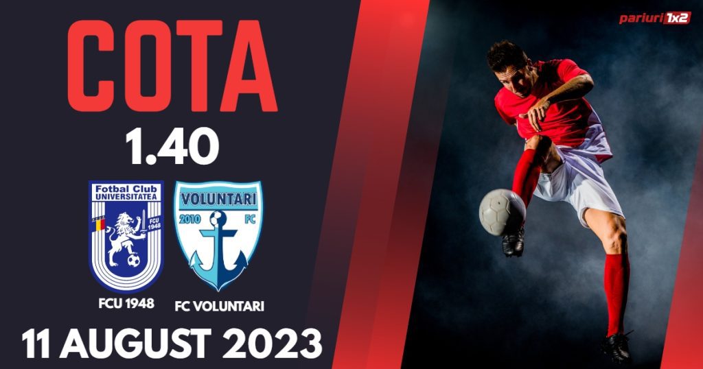 FCU 1948 – FC Voluntari: Ponturi Pariuri Fotbal România SuperLiga, 11.08.2023 »»