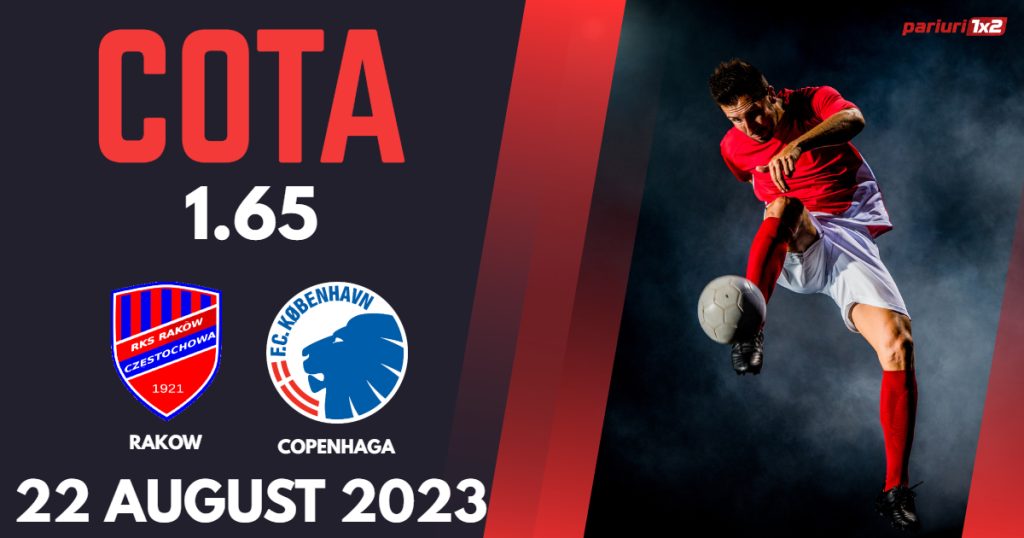 Rakow – Copenhaga, Ponturi Pariuri Fotbal Liga Campionilor, 22.08.2023