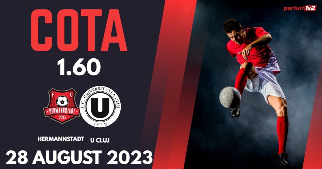 FC Hermannstadt – „U” Cluj: Ponturi Pariuri SuperLiga, 28 august 2023 »»