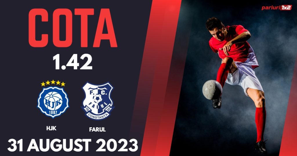 HJK Helsinki – Farul Constanța: Ponturi Pariuri Fotbal Conference League, 31.08. 2023 »»
