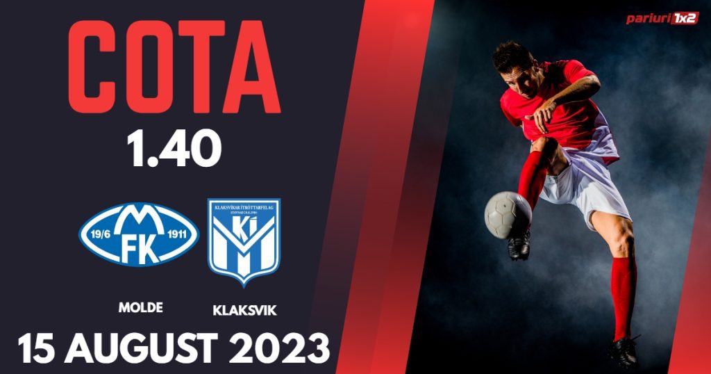 Molde – Klaksvik: Ponturi Pariuri Fotbal Champions League, 15.08. 2023 »»
