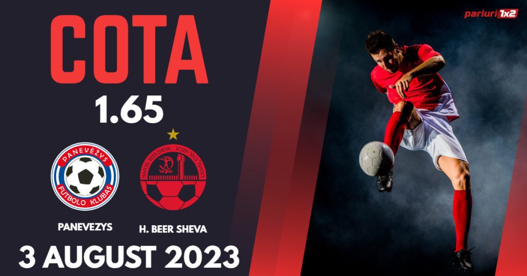 Panevezys – Hapoel Beer Sheva, Ponturi Pariuri Fotbal Conference League, 03.08.2023