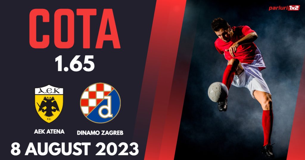 AEK Atena – Dinamo Zagreb, Ponturi Pariuri Fotbal Liga Campionilor, 08.08.2023