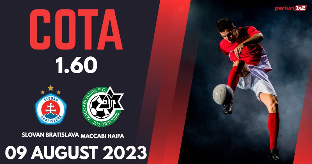 Slovan Bratislava – Maccabi Haifa, Ponturi Pariuri Fotbal Liga Campionilor, 09.08.2023