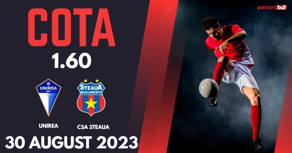 Unirea Dej – CSA Steaua: Ponturi Pariuri Cupa României, 30.08.2023 »»