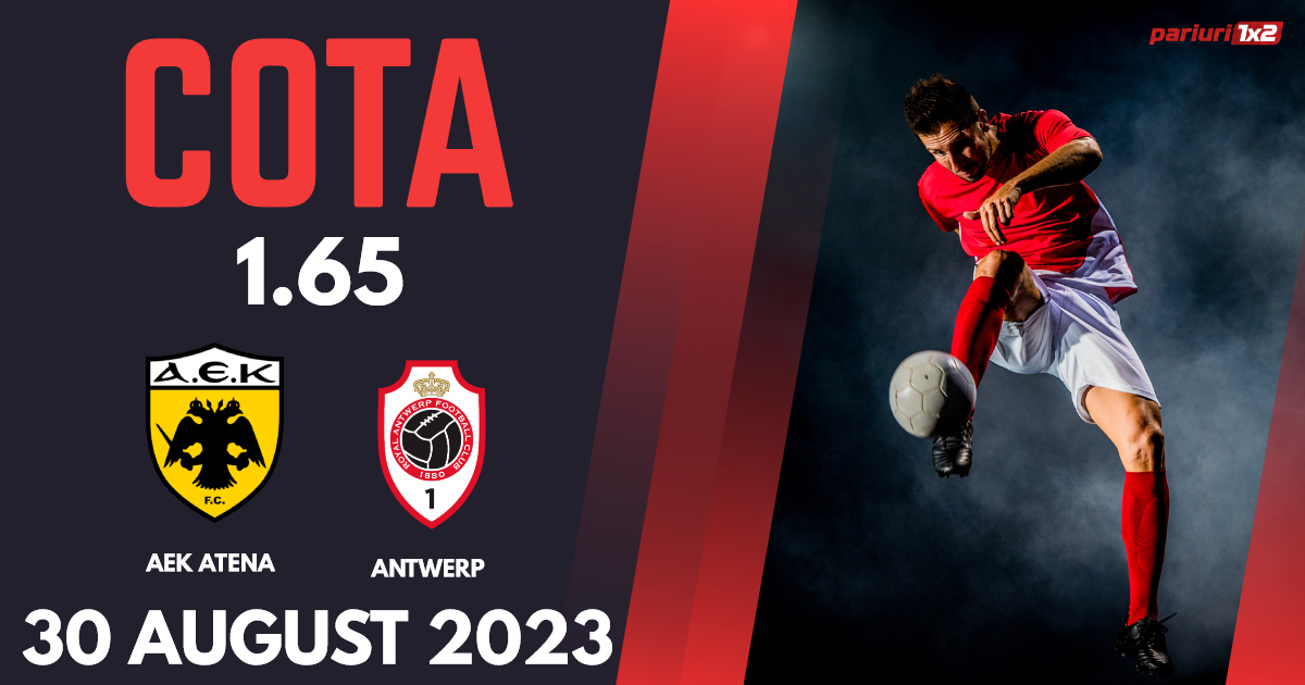 AEK Atena – Antwerp, Ponturi Pariuri Fotbal Liga Campionilor, 30.08.2023