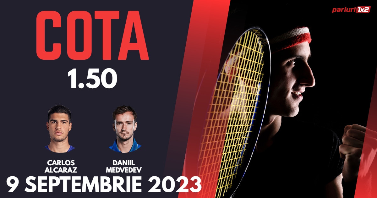 Alcaraz – Medvedev, Ponturi Pariuri Tenis US Open, 09.09.2023