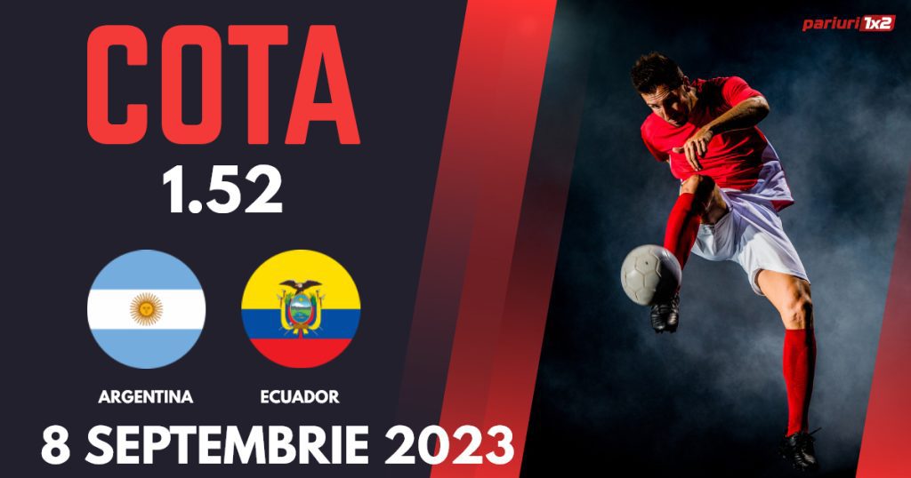 Argentina vs Ecuador, Ponturi Pariuri Fotbal Calificări Cupa Mondială, 8.09.2023