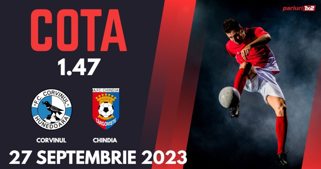 Corvinul Hunedoara – Chindia Târgoviște: Ponturi Pariuri Fotbal Cupa României, 27.09.2023 »»