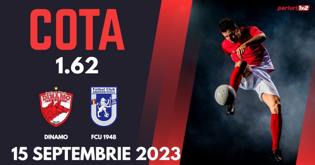 Dinamo – FCU 1948: Ponturi Pariuri Fotbal SuperLiga, 15.09.2023 »»