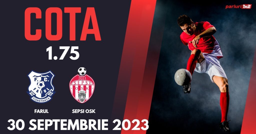 Farul –Sepsi OSK: Ponturi Pariuri Fotbal SuperLiga, 30.09.2023 »»