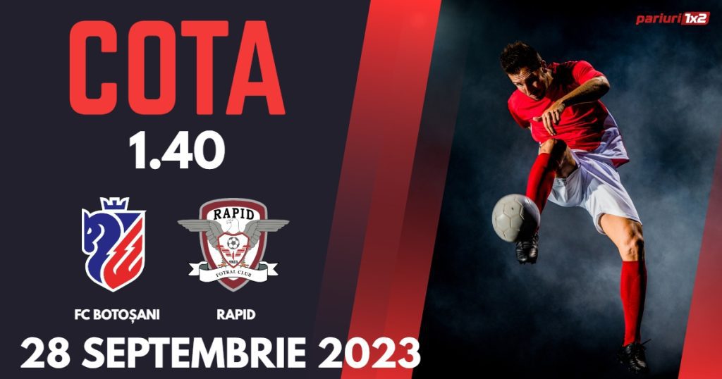 FC Botoșani – Rapid: Ponturi Pariuri Fotbal Cupa României, 28.09.2023 »»
