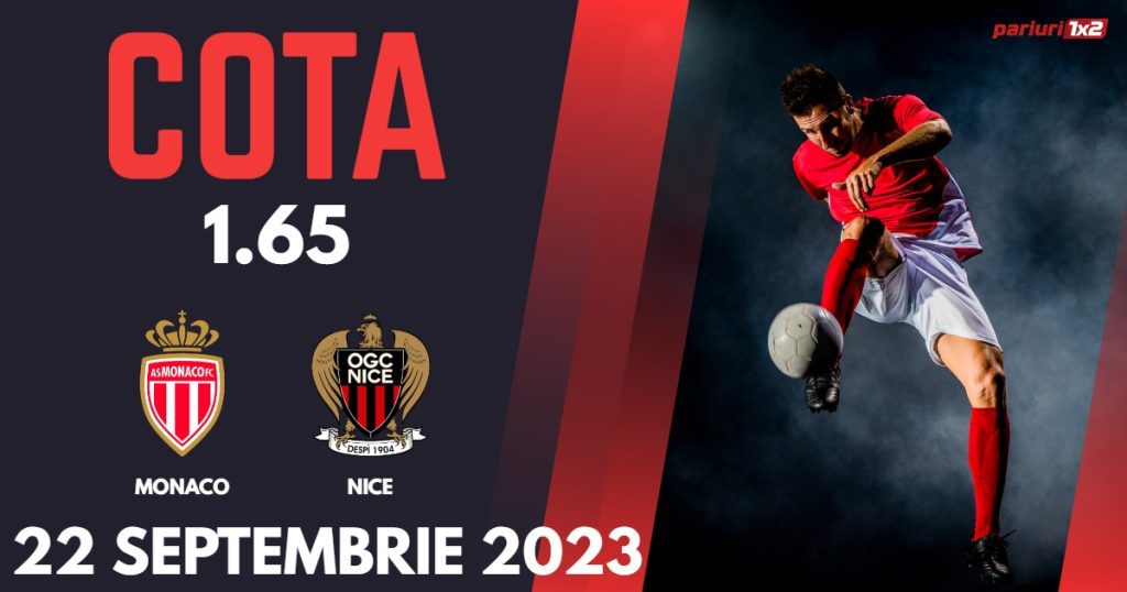 Monaco – Nice, Ponturi Pariuri Fotbal Ligue 1, 22.09.2023
