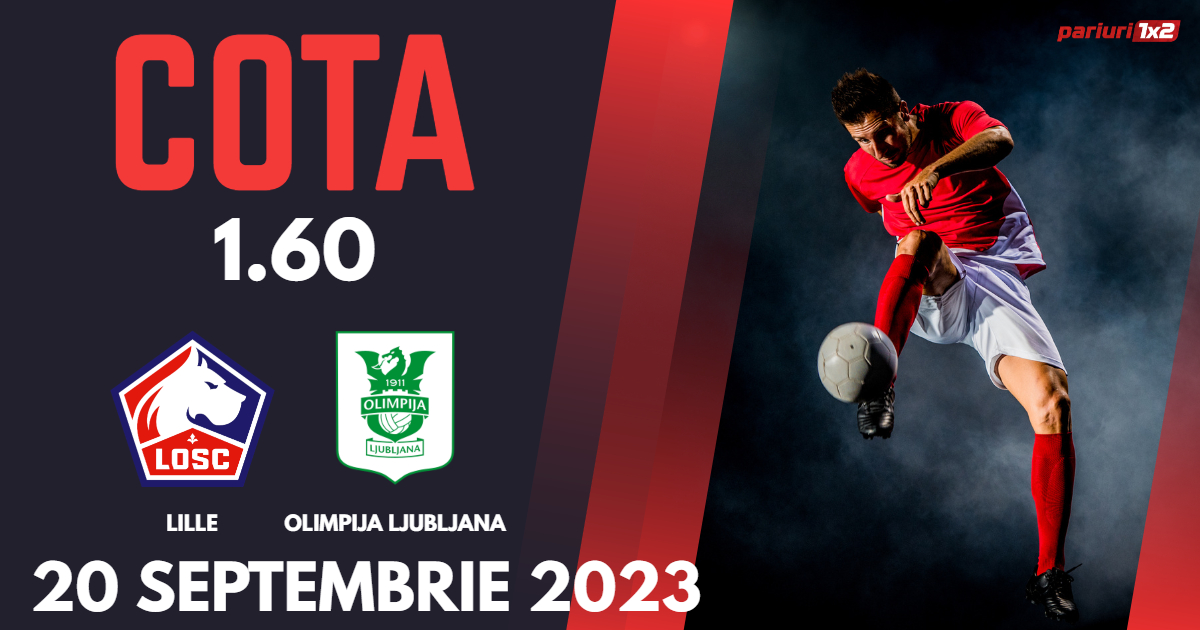 Lille – Olimpija Ljubljana, Ponturi Pariuri Fotbal Conference League, 20.09.2023