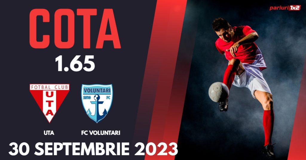 UTA – FC Voluntari: Ponturi Pariuri Fotbal SuperLiga, 30.09.2023 »»