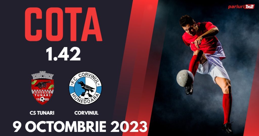 CS Tunari – Corvinul: Ponturi Pariuri Fotbal Liga 2, 09.10.2023 »»