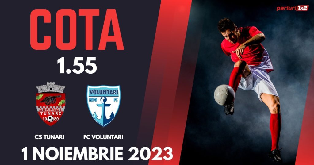 CS Tunari – FC Voluntari: Ponturi Pariuri Fotbal Cupa României, 01.11.2023 »»