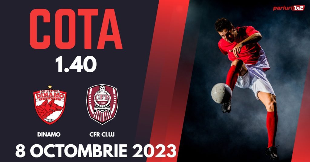 Dinamo – CFR Cluj: Ponturi Pariuri Fotbal SuperLiga, 08.10.2023 »»