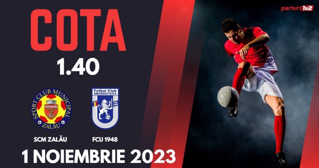 SCM Zalău – FCU 1948: Ponturi Pariuri Fotbal Cupa României, 01.11.2023 »»