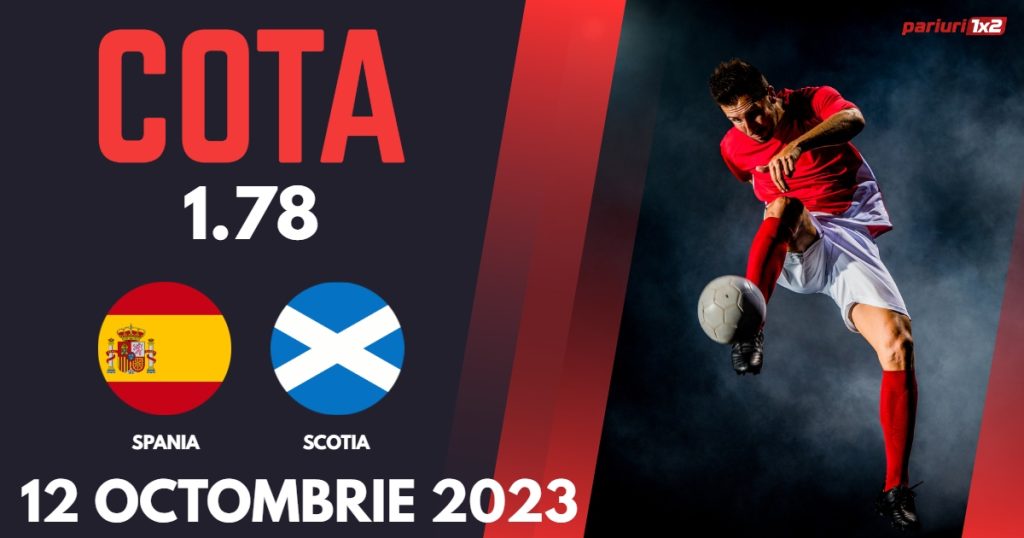 Spania – Scotia, Ponturi Pariuri Fotbal Calificari EURO 2024, 12.10.2023