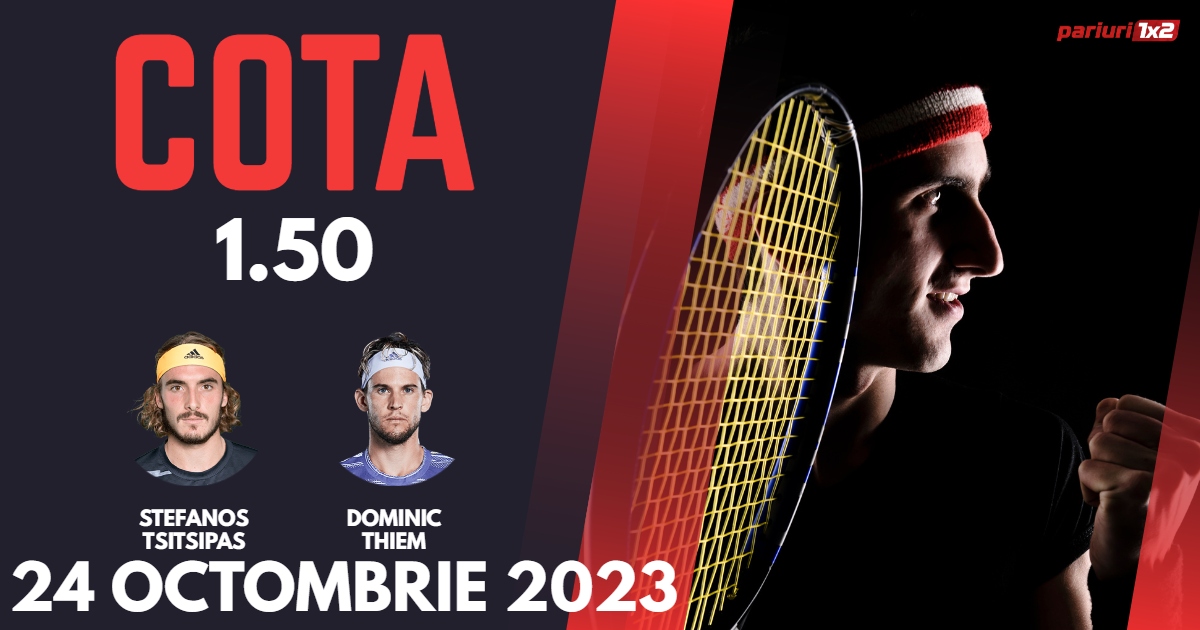 Tsitsipas – Thiem, Ponturi Pariuri Tenis Viena, 24.10.2023