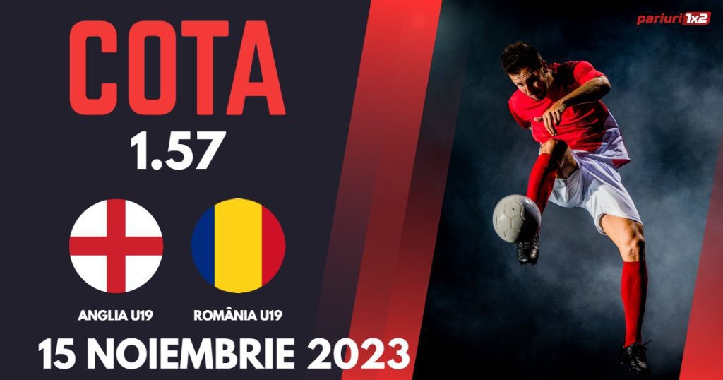 Anglia U19 – România U19: Ponturi Pariuri Fotbal Amicale 15.11.2023 »»