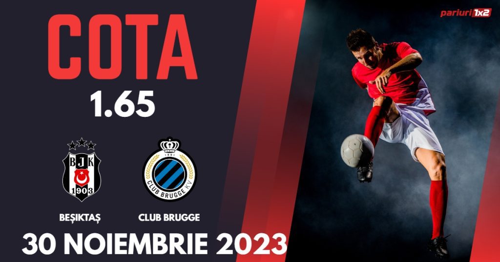 Beșiktaș – Club Brugge: Ponturi Pariuri Fotbal Europa Conference League, 30.11.2023 »»