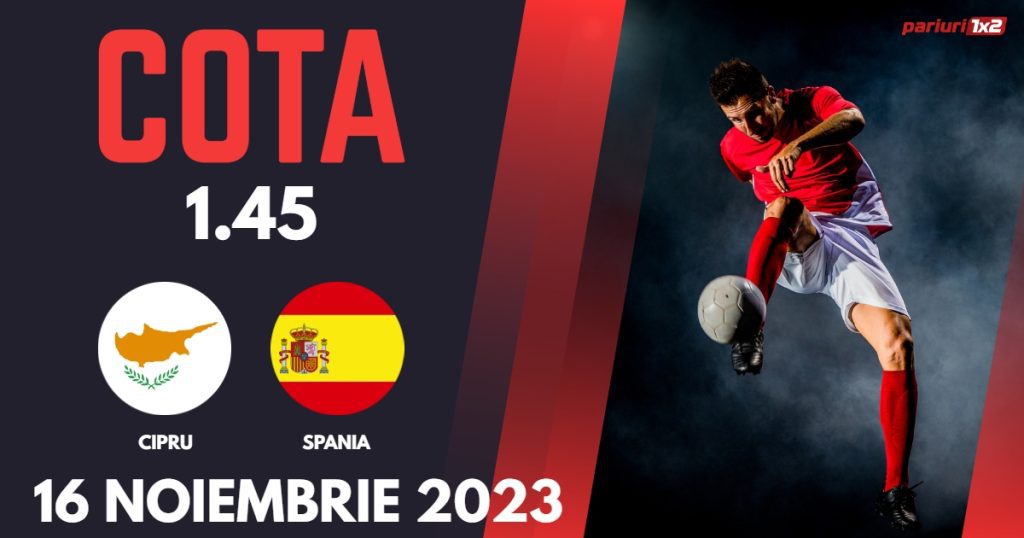 Cipru – Spania, Ponturi Pariuri Fotbal Calificari EURO 2024, 16.11.2023