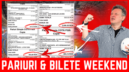 AM JUCAT BILETE DE 1000 LEI! 🍀FACI PARIU #345