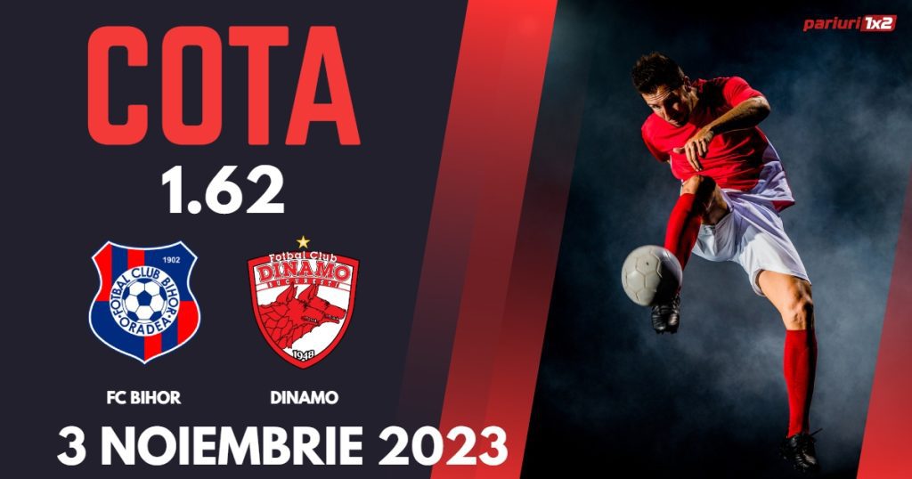 FC Bihor – Dinamo: Ponturi Pariuri Fotbal Cupa României, 03.11.2023 »»