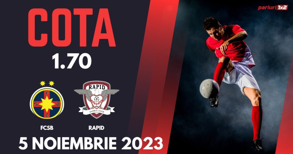 FCSB – Rapid: Ponturi Pariuri Fotbal SuperLiga, 05.11.2023 »»
