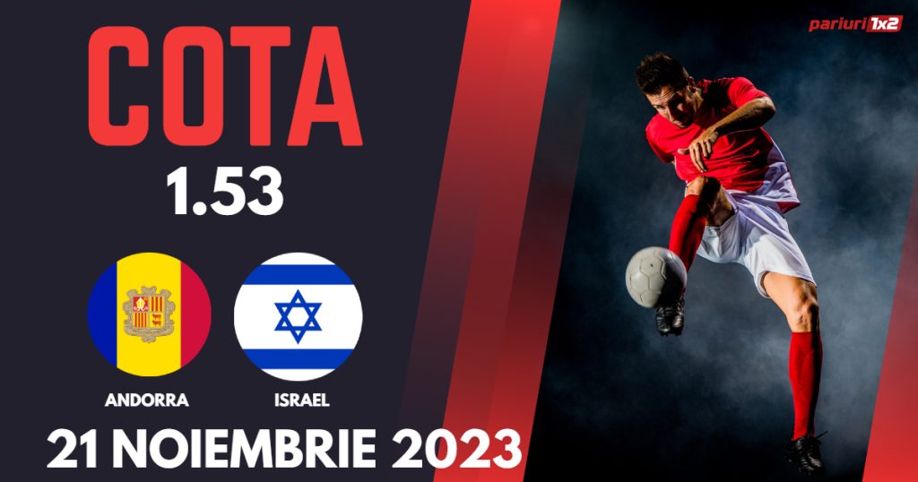 Andorra – Israel, Ponturi Pariuri Fotbal preliminarii EURO 2024, 21.11.20223