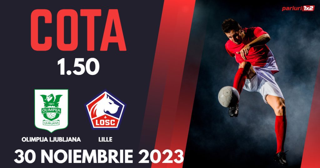 Olimpija Ljubljana – Lille, Ponturi Pariuri Fotbal Conference League, 30.11.2023